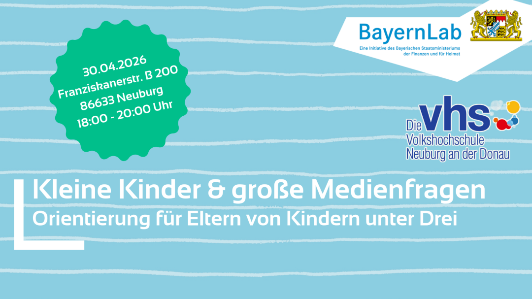 Das BayernLab Eichstätt bietet im Rahmen der VHS den Kurs 